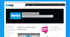 Desktop Screenshot of expresscards.com.au